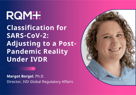 Classification for SARS-CoV-2: Adjusting to a Post-Pandemic Reality Under IVDR