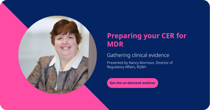 Preparing your CER for MDR blog