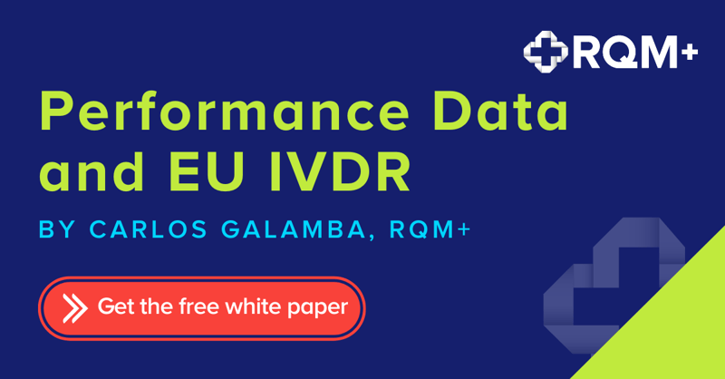 Download white paper Performance Data and EU IVDR