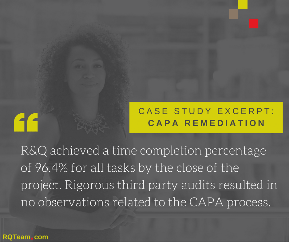 When CAPA Needs a Corrective Action: A CAPA Remediation Case Study
