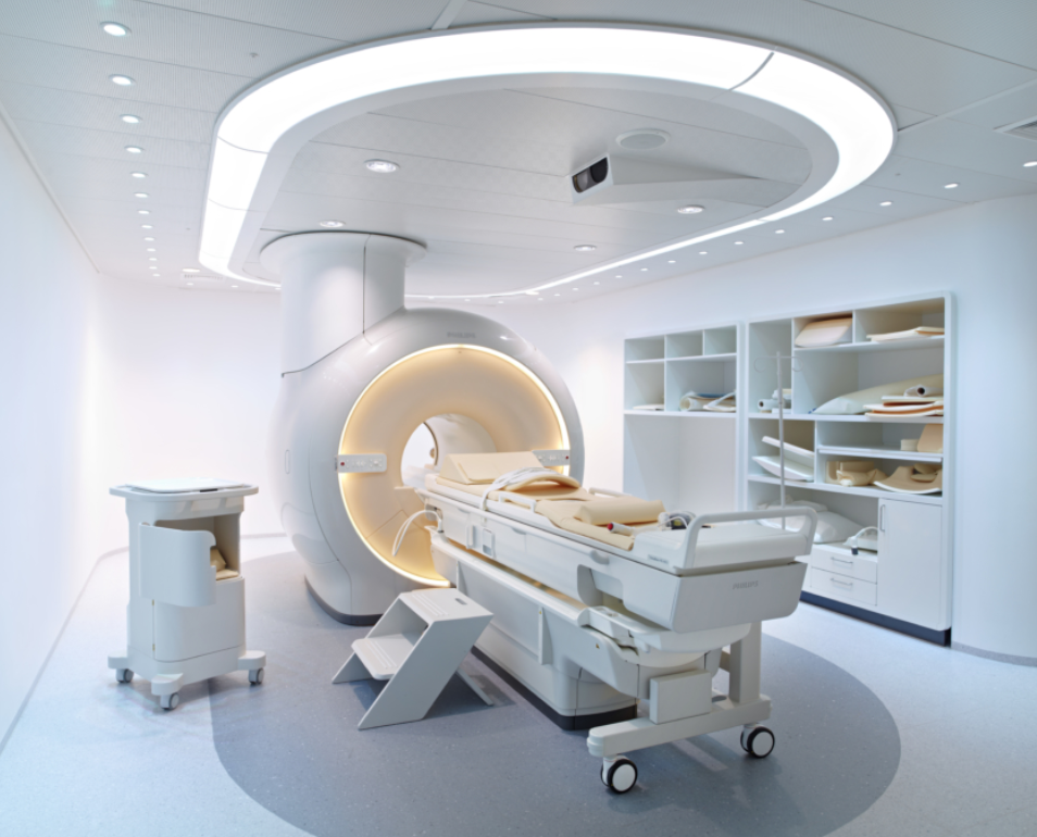 Image of the Sonalleve MR-HIFU system created to treat osteoid osteomas from https://profoundmedical.com/