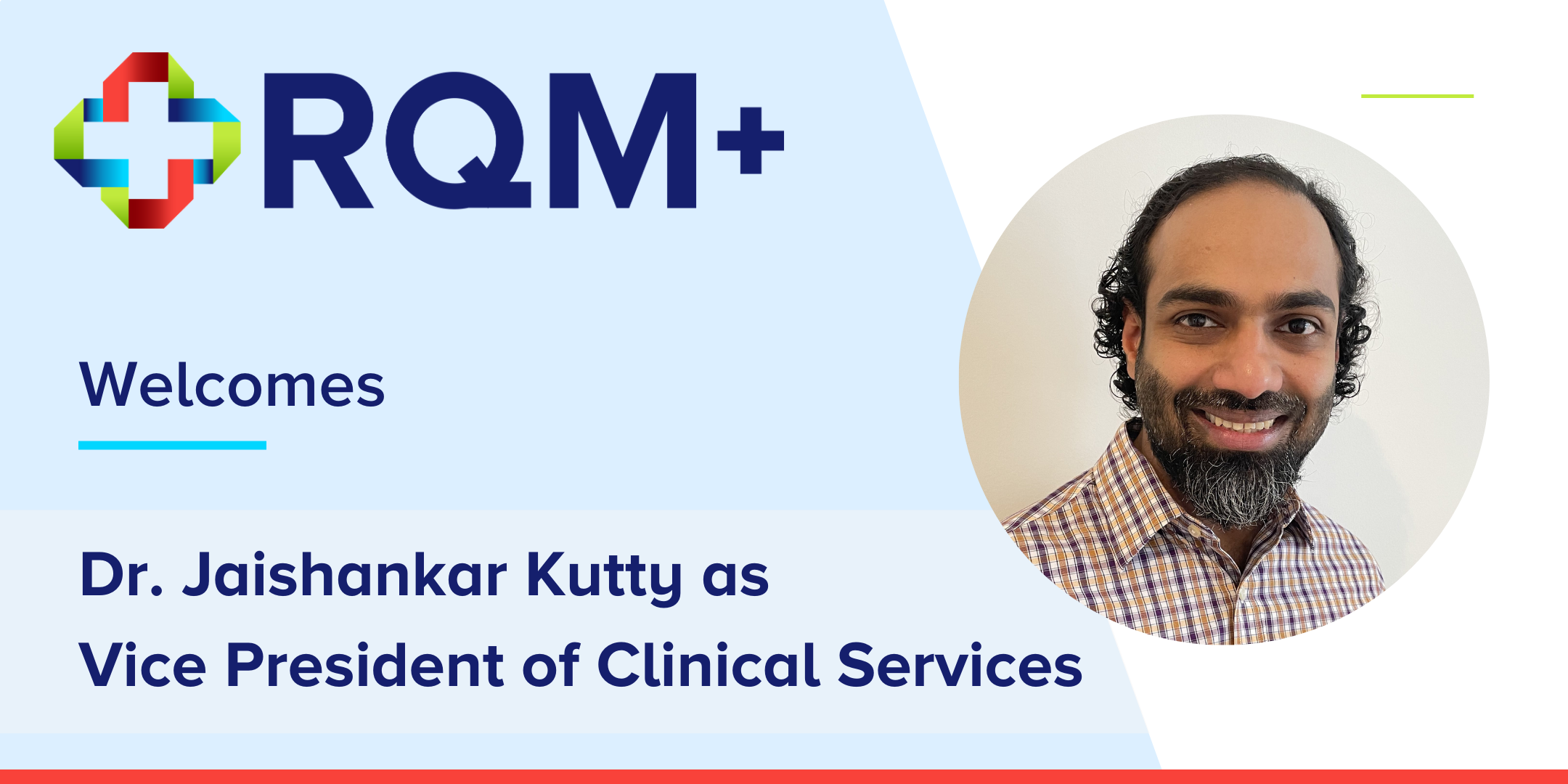 Dr. Jaishankar Kutty Joins RQM+