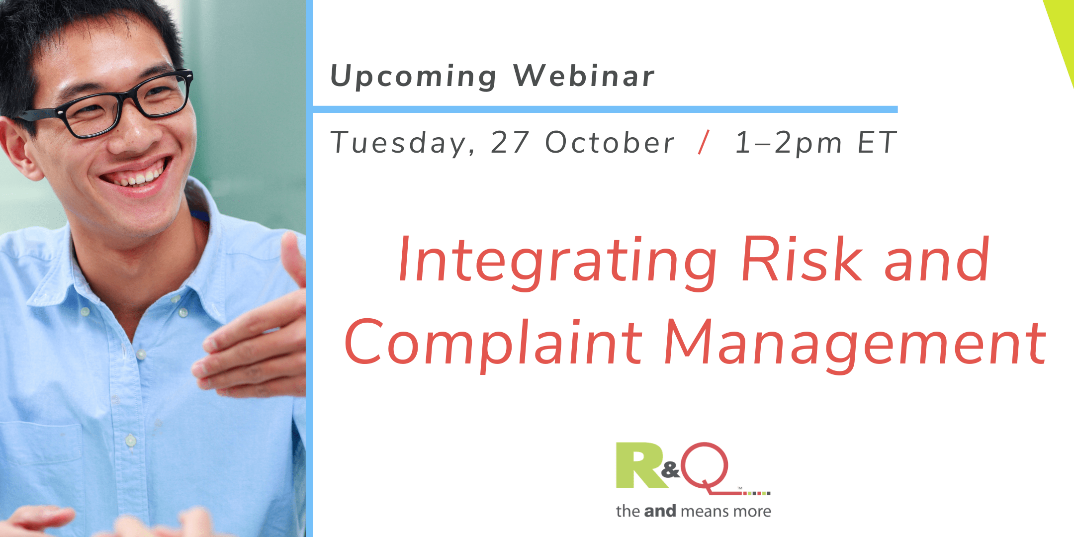 Integrating Risk and Complaint Management