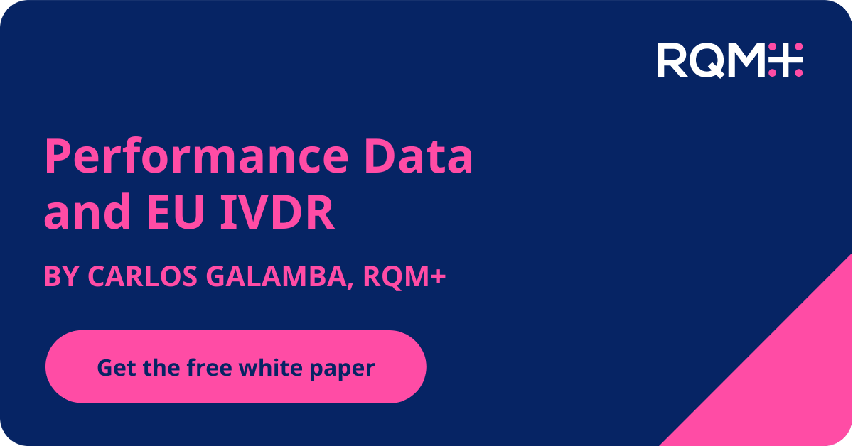 Blog Image _ Performance Data and EU IVDR New Branding